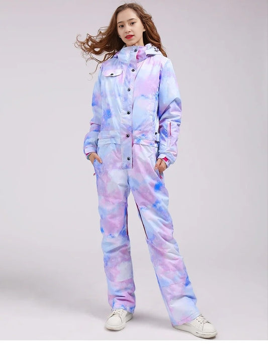 Sky - Colorful Jumpsuit for Snowboarding/Skiing